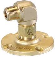 TRACPIPE 1/2 90 BRONZE FLANGE FITTING