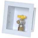 TRACPIPE WALL BOX W/ 1/2&quot; VALV